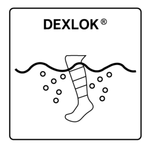 A cuff-seal construction engineered to reduce water ingress at the top opening – a critical vulnerability in waterproof systems.